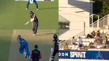 VIDEO: KKR के खिलाड़ी ने दिखाया रौद्र रूप, जड़ा इतना लंबा छक्का की गेंद गई स्टेडियम से बाहर