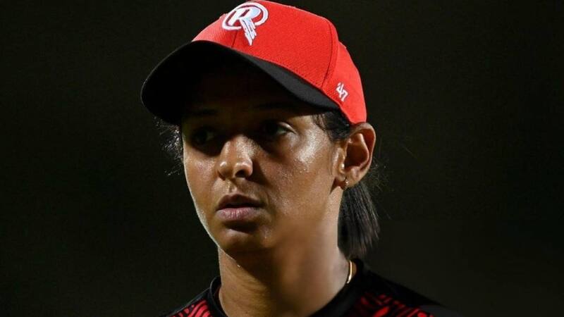 Harmanpreet playing for the Melbourne Renegades Harmanpreet playing for the Melbourne Renegades