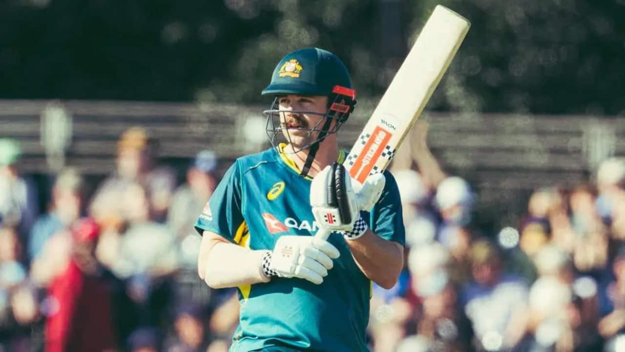 Head batting against England
