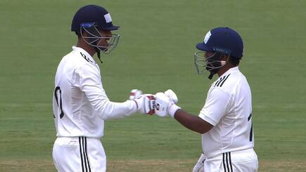 Shams Mulani leads India A fightback with unbeaten 88 on day one