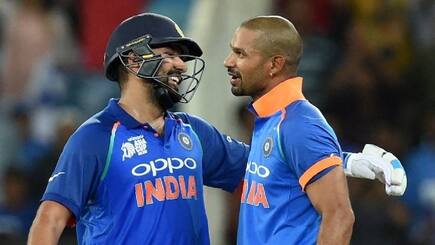 Highest Odi scores for india in lost matches Sachin tendulkar Rohit sharma Shikhar dhawan