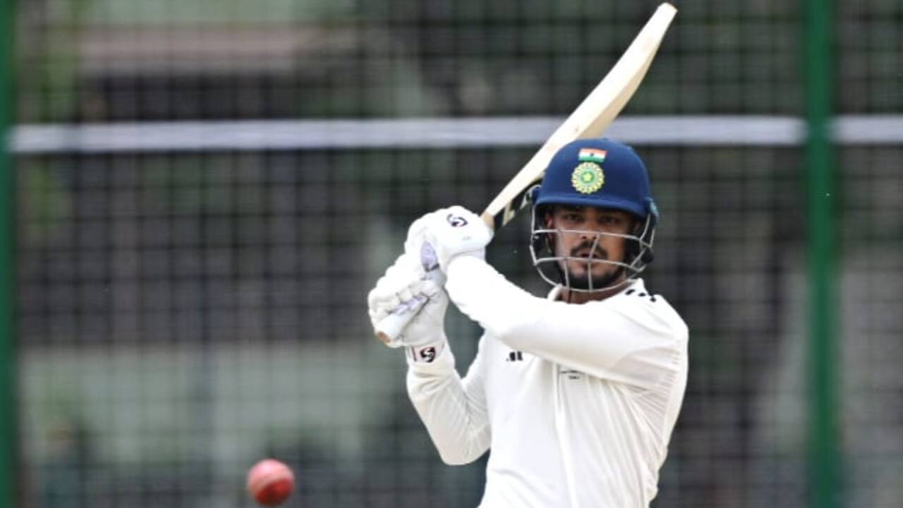 Kishan batting in Duleep Trophy