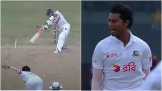 PAK vs BAN 2nd Test: Hasan Mahmud Shouts Fiercely as he Dismisses Mohammad Rizwan