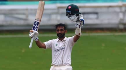 Ajinkya Rahane scores maiden ton for Leicestershire in clash against Glamorgan