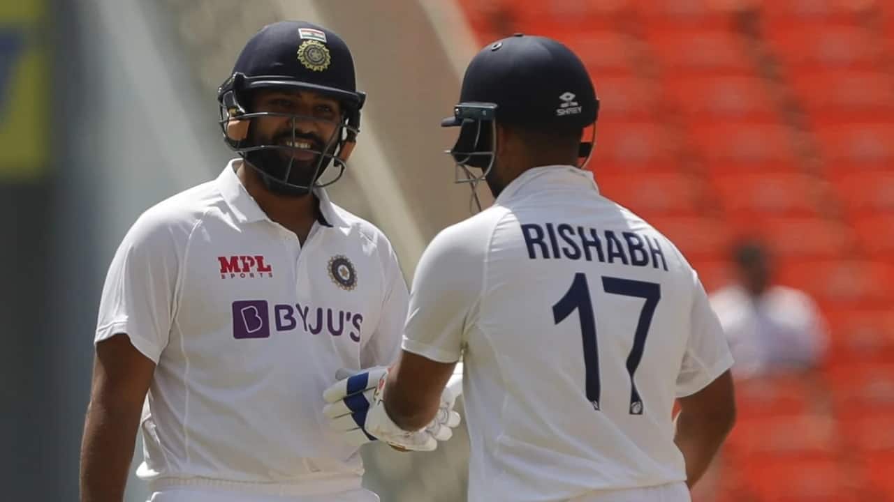 Rohit Sharma and Rishabh Pant