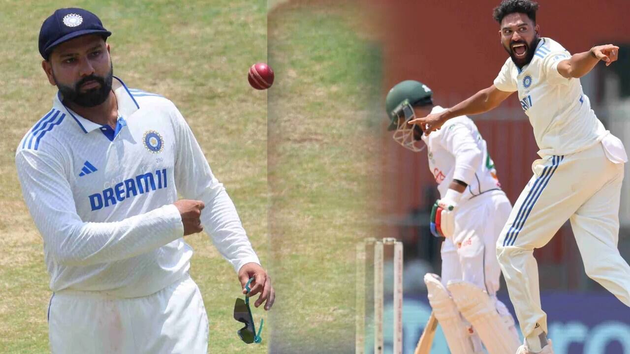 Rohit Sharma and Mohd Siraj