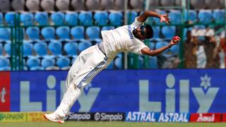 WATCH: Mohammed Siraj takes stunning overhead catch to dismiss Shakib Al Hasan
