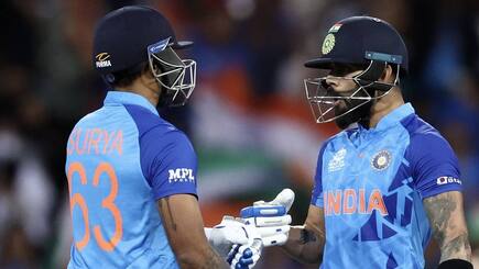 highest score by indian batsmen in lost t20i matches ruturaj Gaikwad Surya kumar yadav rohit sharma