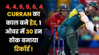 Travis Head smashed 30 runs in Sam curran over