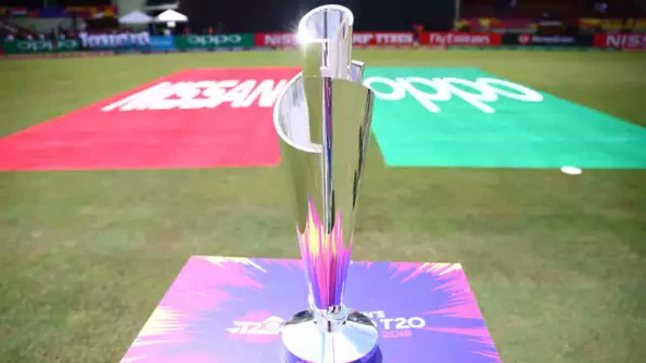 The ICC Women's T20 World Cup trophy