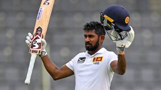 most successive 50+ scores in test from debut kamindu mendis saud shakeel