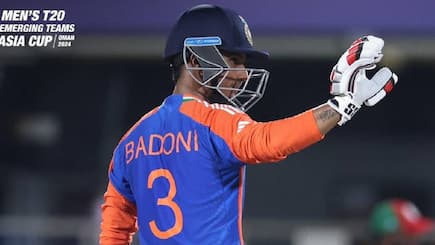 Ayush Badoni Shines India A beat oman by six wickets