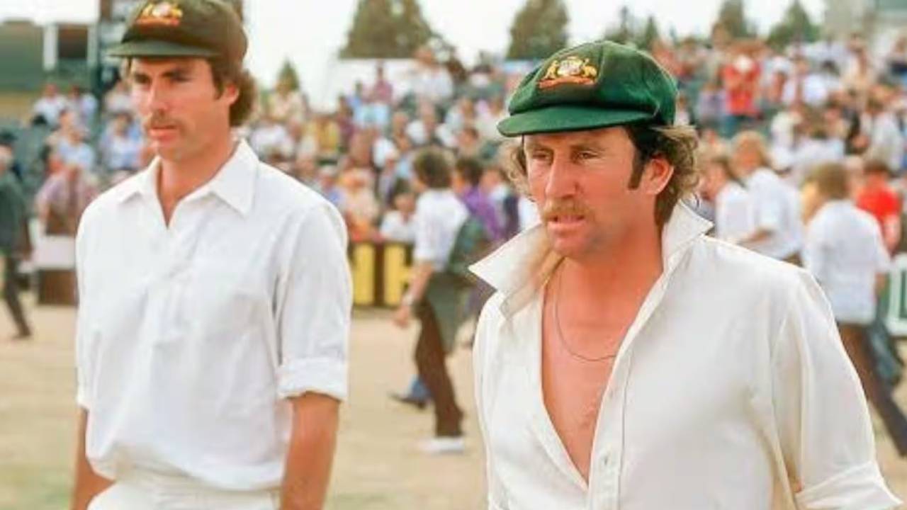 Chappell during a Test match