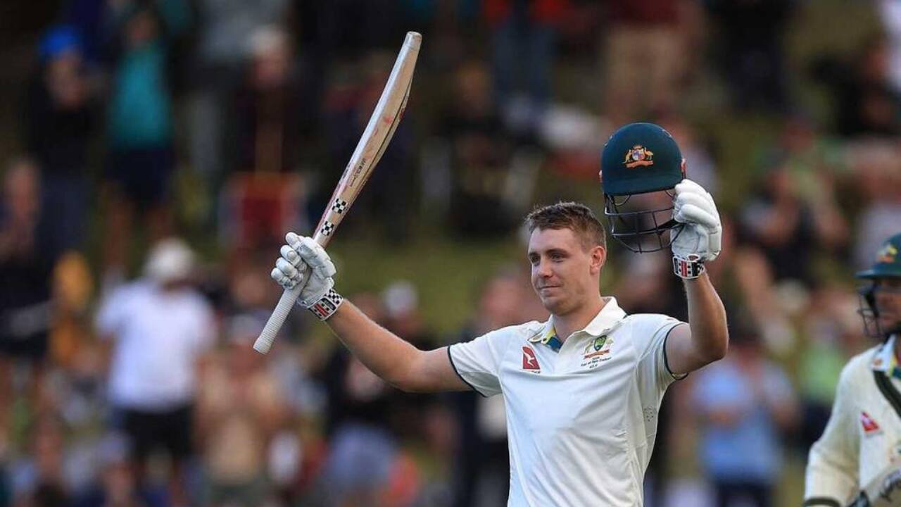 Green scoring a Test century