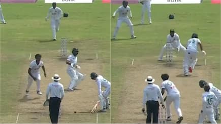 WATCH: Hasan Mahmud misses Run-out and hit South African player with a critical hit