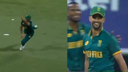 WATCH: SA vs IRE 3rd ODI- Players leave field due to Fatigue in Abu Dhabi, coach JP Duminy comes to the rescue