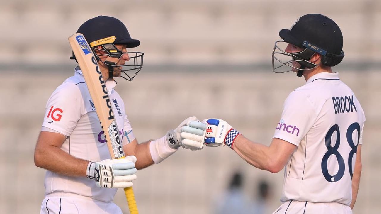 Joe Root and Harry Brook