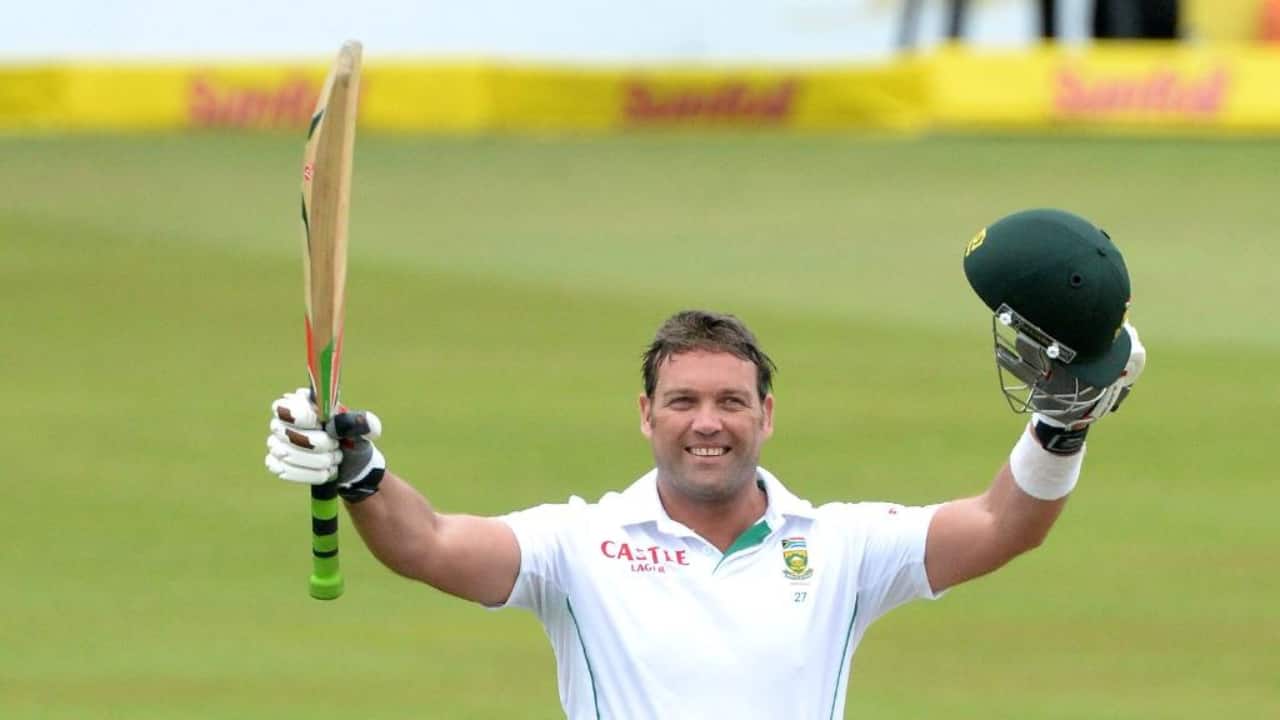 Kallis scoring a Test century