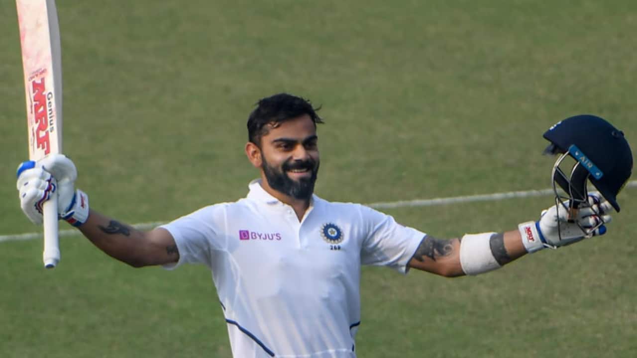 Kohli scoring a double-hundred in Test cricket