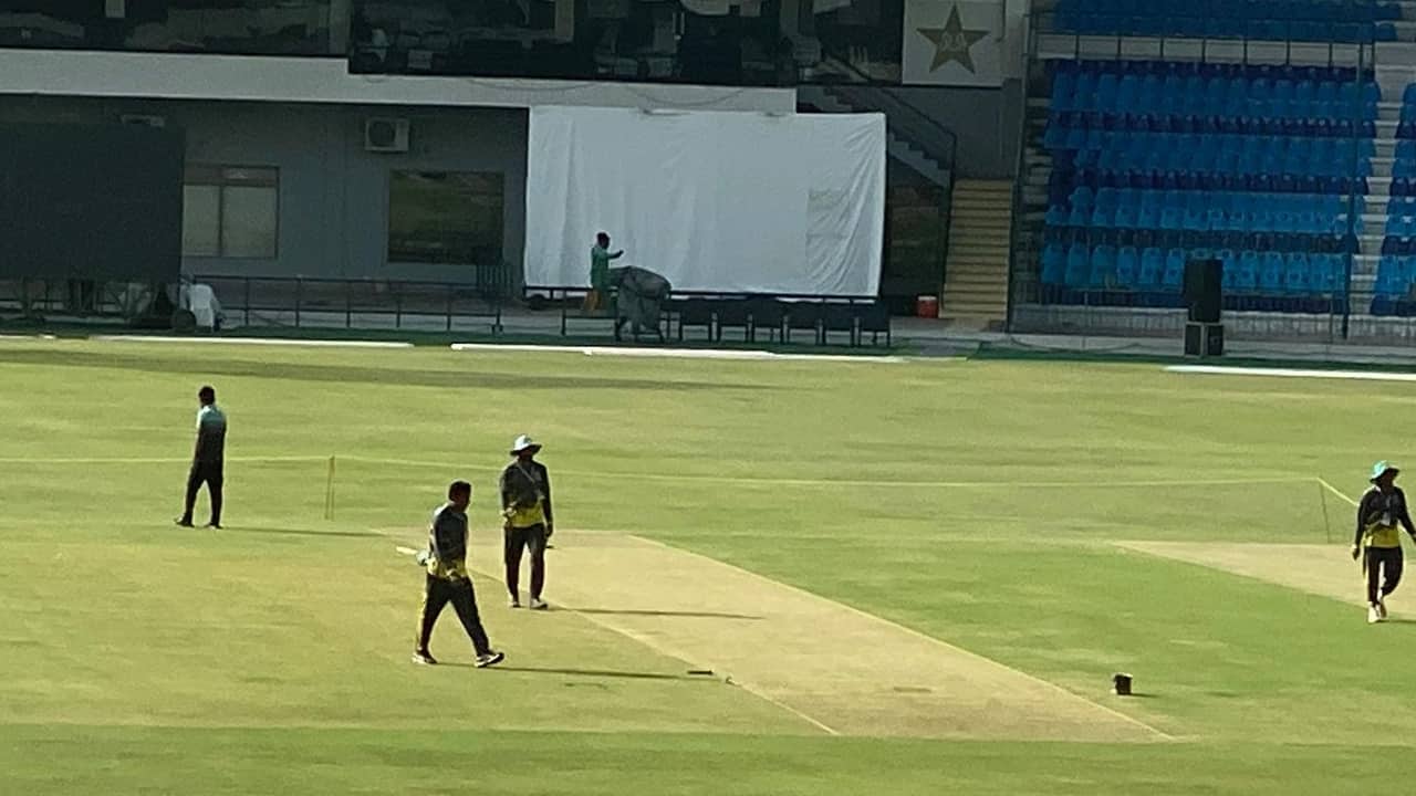 The pitch in Multan