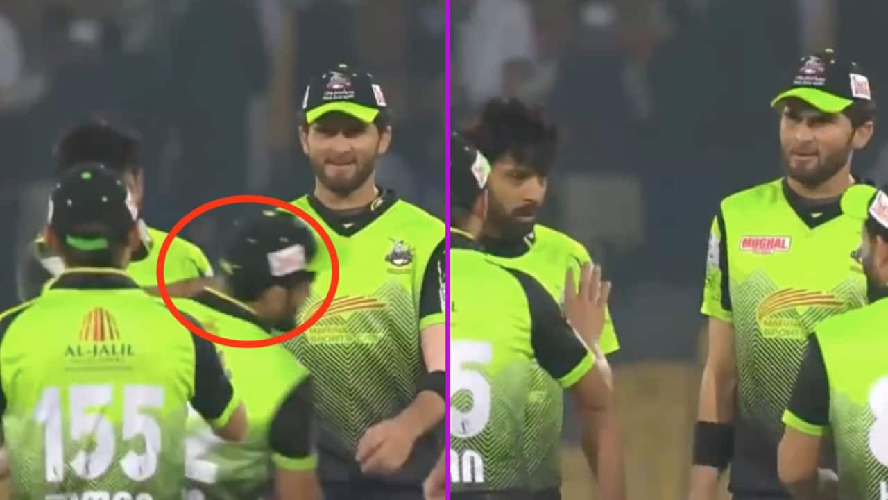 Rauf slaps Ghulam during PSL match