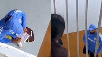 WATCH: Rohit Sharma gets presented with a Hilarious request in an interaction with one of his fan