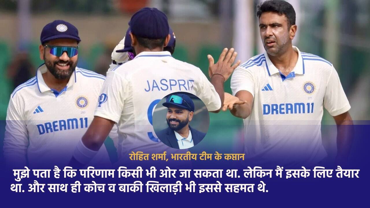 Rohit Sharma on Indian Team Style of Play in Kanpur test