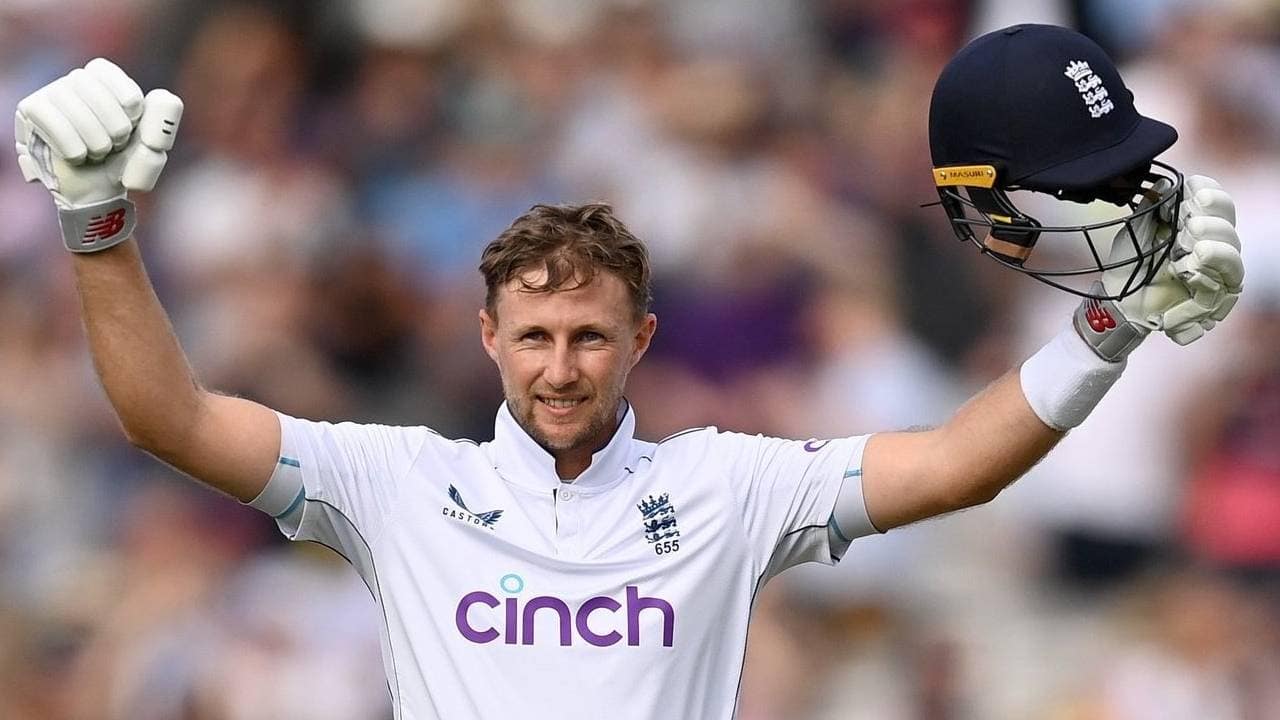 Root scoring a Test ton