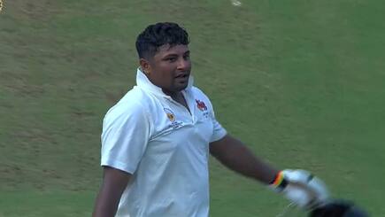 Highest individual scores in Irani cup Sarfaraz khan in List