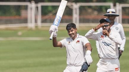 Shreyas Iyer hit century before ipl auction in ranji trophy