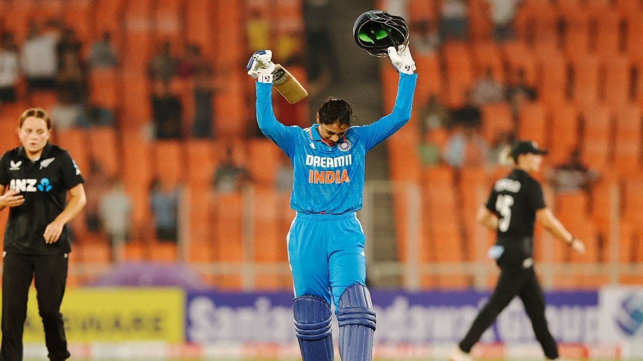 Smriti Mandhana century