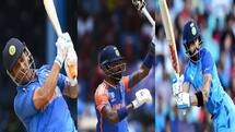 T20I में सबसे ज्यादा बार सिक्स लगाकर मैच खत्म करने वाले भारतीय प्लेयर्स