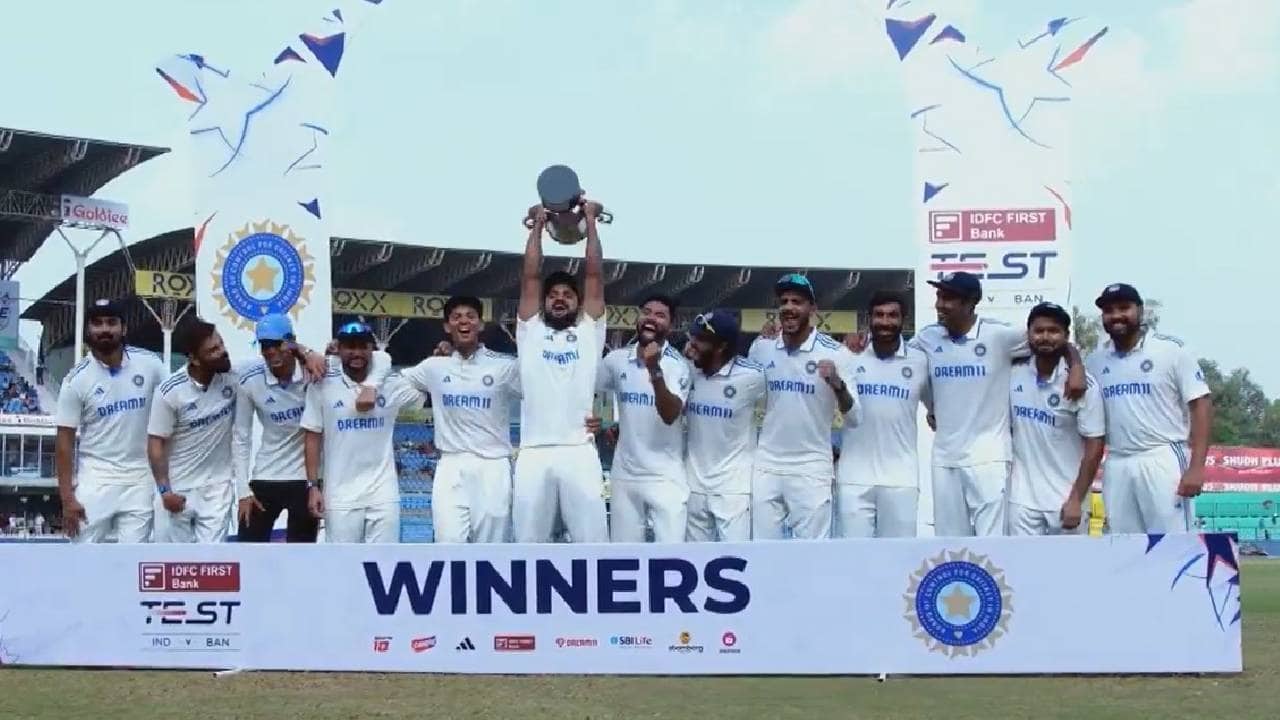 Team india win