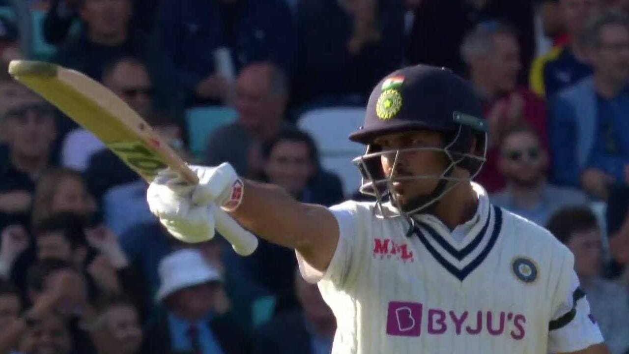 Thakur scoring a Test fifty