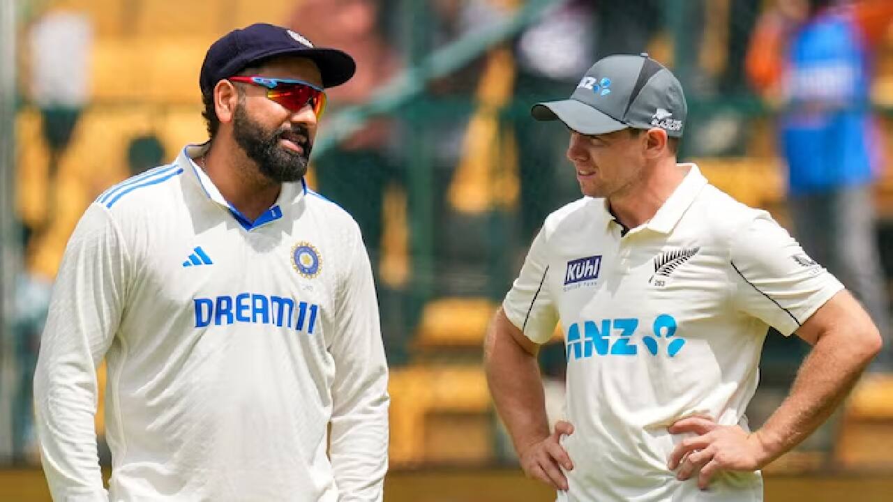 Tom Latham and Rohit Sharma