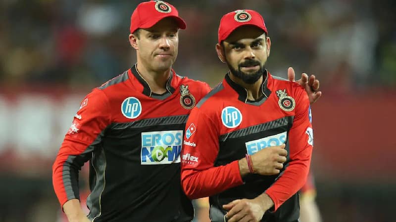 Virat Kohli and AB de Villiers