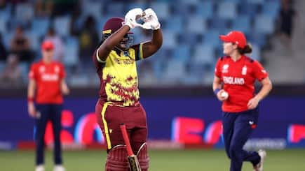 WI beat England by Six wickets enter womens T20 WC semifinals