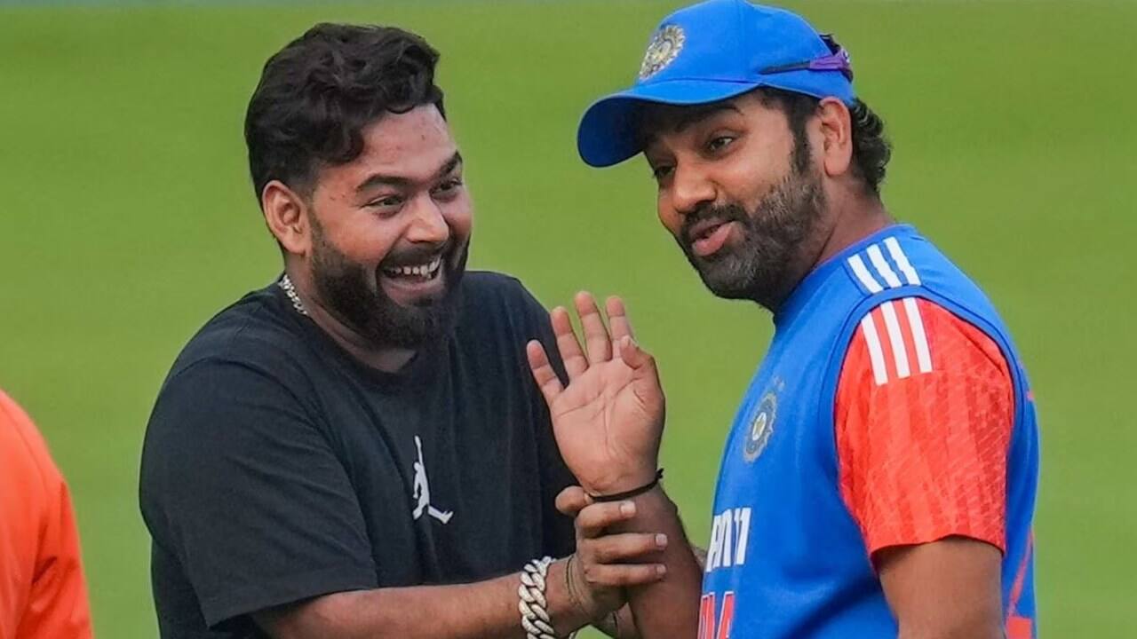 Rishabh Pant, Rohit Sharma