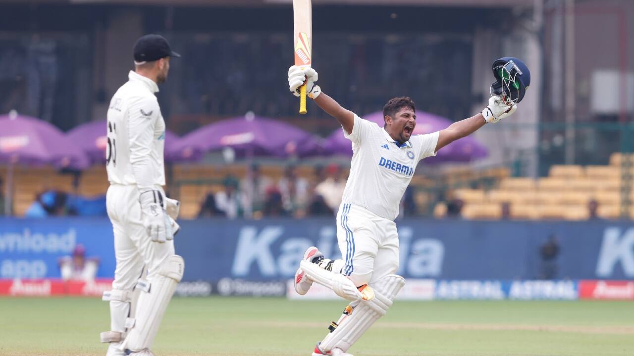 Sarfaraz Khan Century