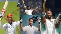Indian batters to score test century on day 1 in Australia Virender sehwag Cheteshwar Pujara Murli Vijay Sachin tendulkar