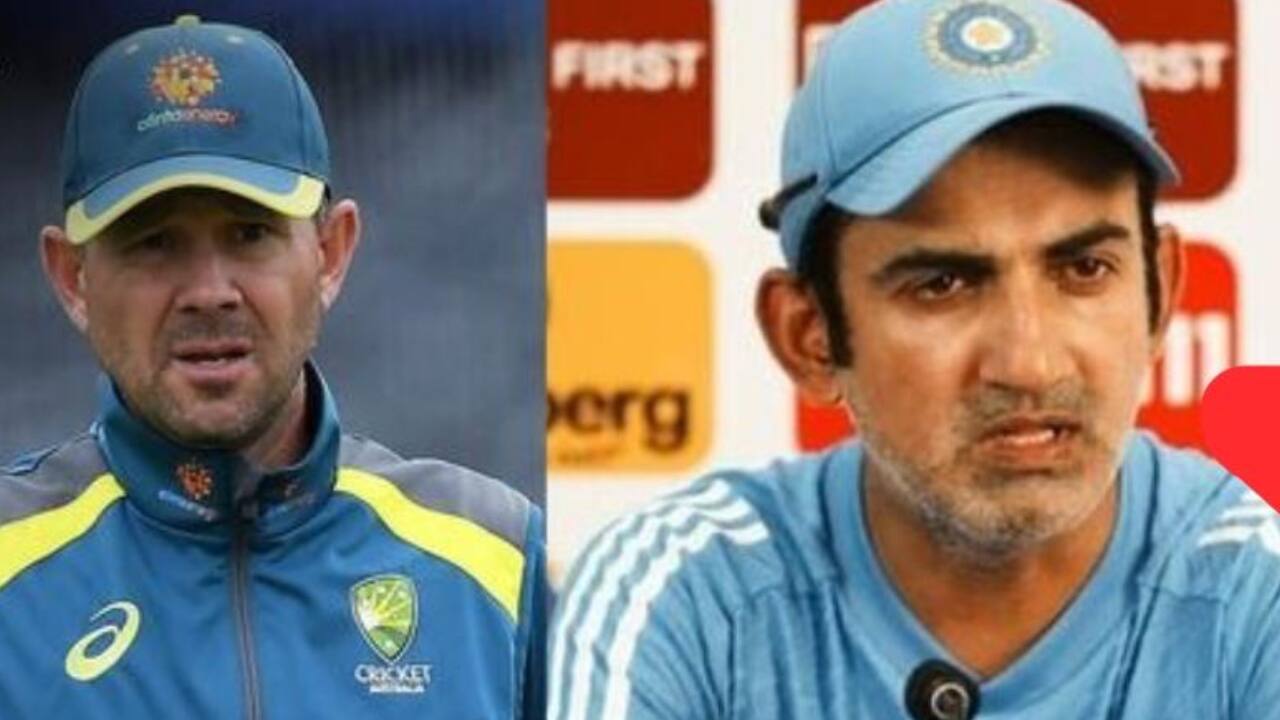 Ricky Ponting and Gautam Gambhir