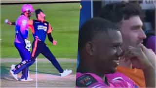 WATCH: Players laugh as UAE Bowler bowls MASSIVE no-ball in T10 League match