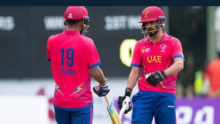 Hong Kong Sixes 2024 UAE beat India by one runs in Thriller match