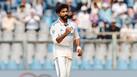 Jadeja taking a Test wicket
