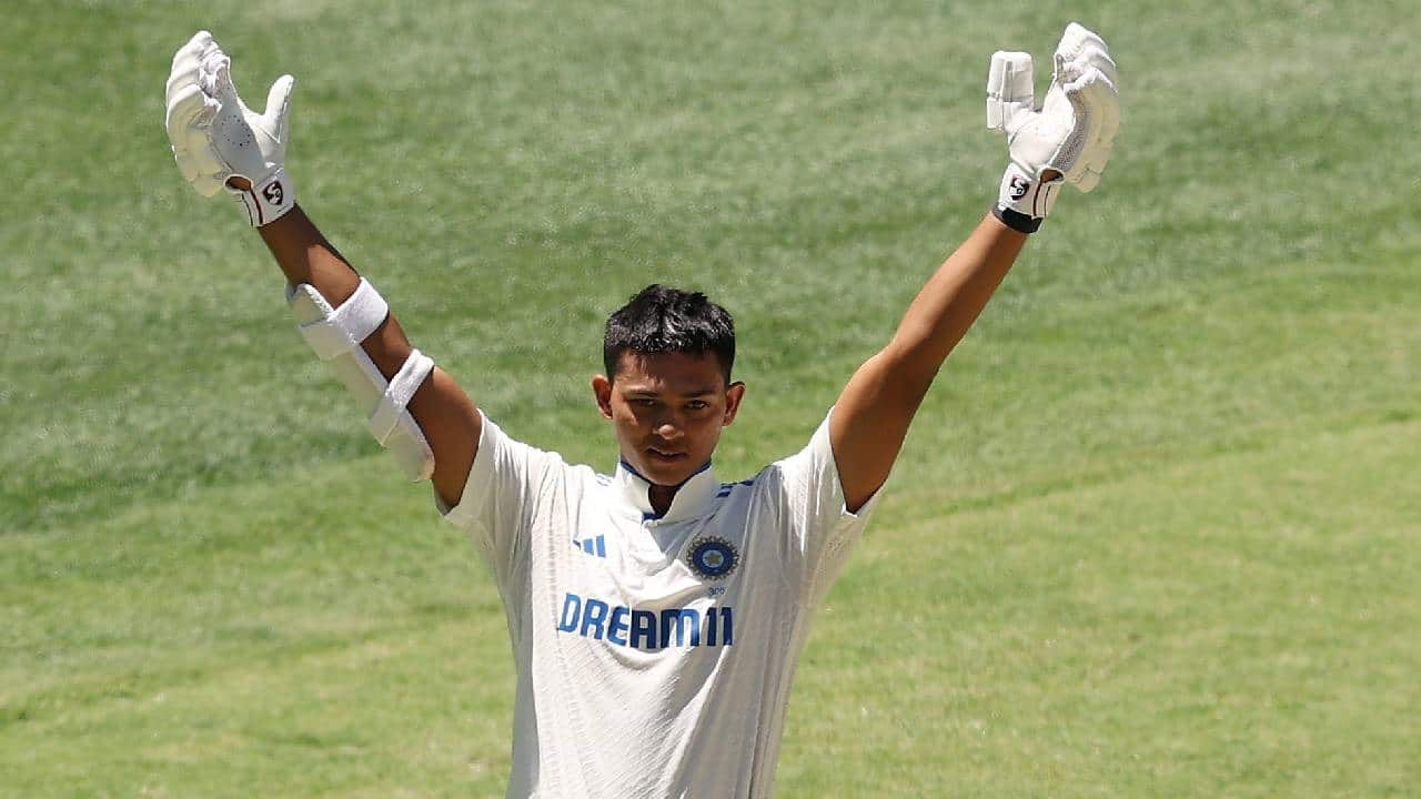 Jaiswal century in Australia