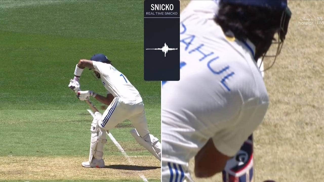 KL Rahul's controversial dismissal