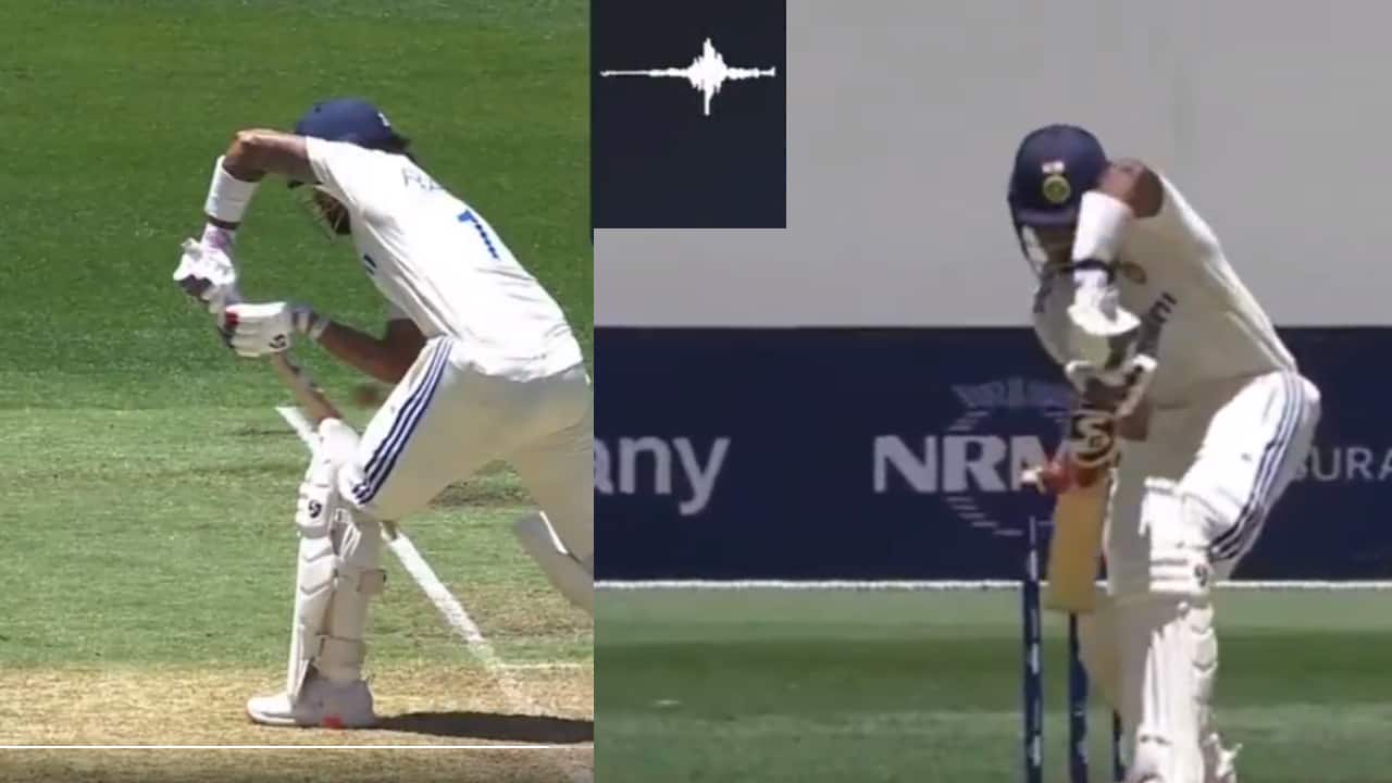 KL Rahul's dismissal