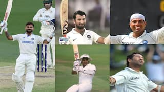 Top 5 indian batters with Most Hundreds in australia Virat Kohli Sachin tendulkar Cheteshwar Pujara