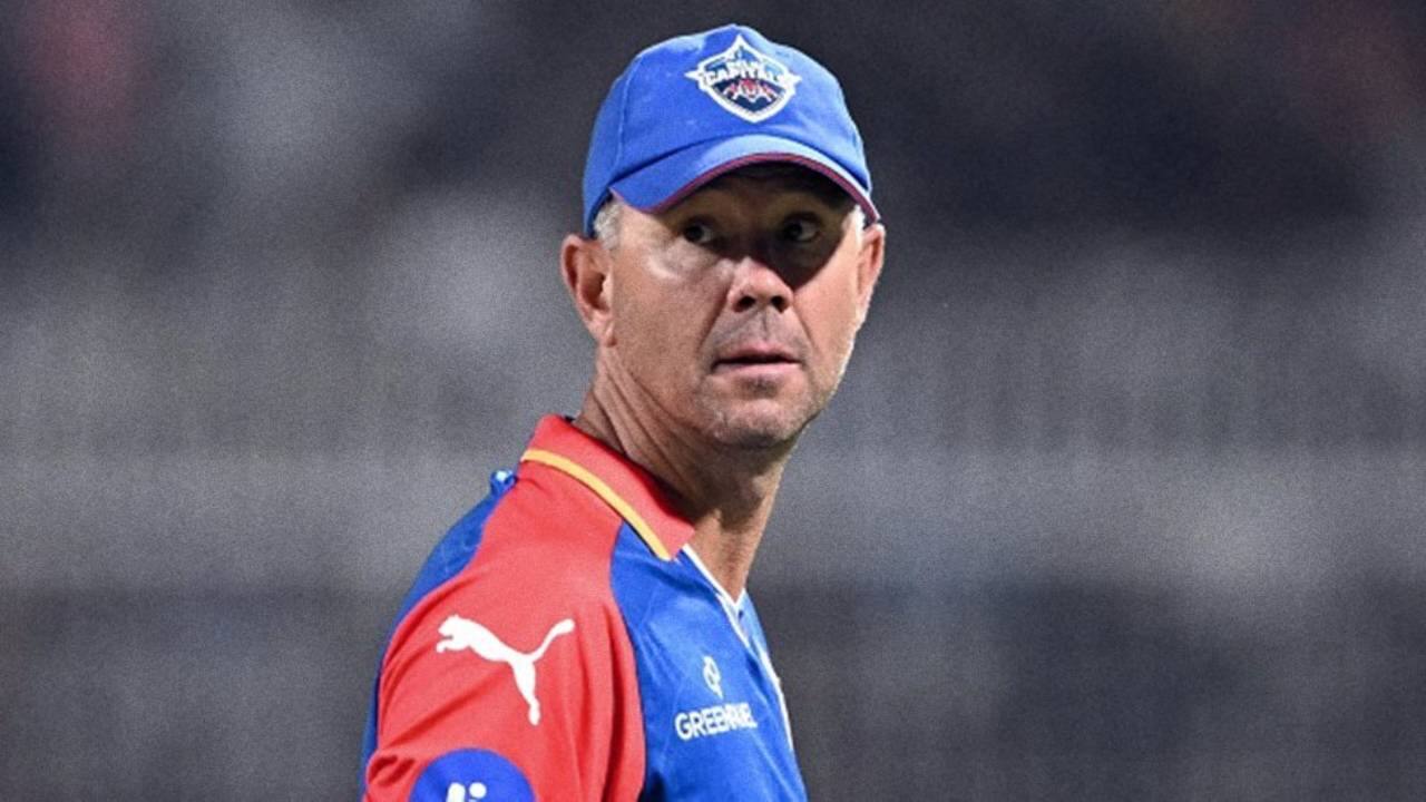 Ponting coaching the Delhi Capitals