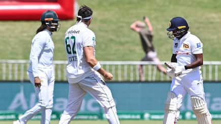 Gerald Coetzee in doubt for the second Test against Srilanka
